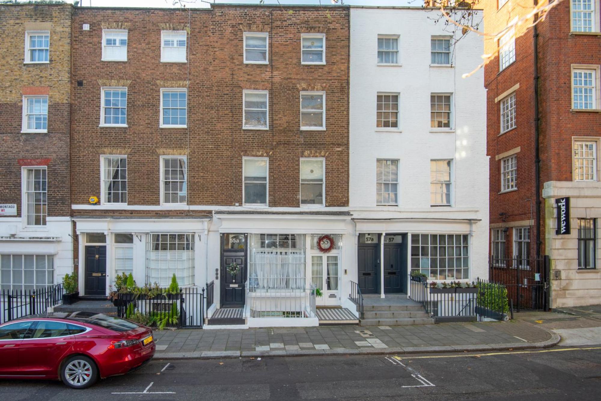 Luxury Georgian House In Marylebone: Modern 1-Bed Retreat Apartment London Exterior photo